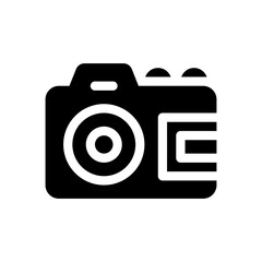 technology glyph icon