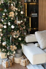 Christmas decoration in the house - 669128710