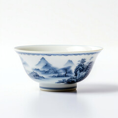A tea cup with white background 