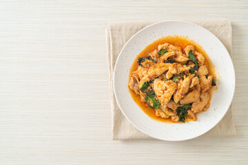 Stir Fried Chicken with Chili Paste