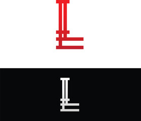 Abstract illustration of Letter L