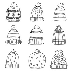 winter cozy hats