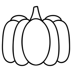 Pumpkin Outline
