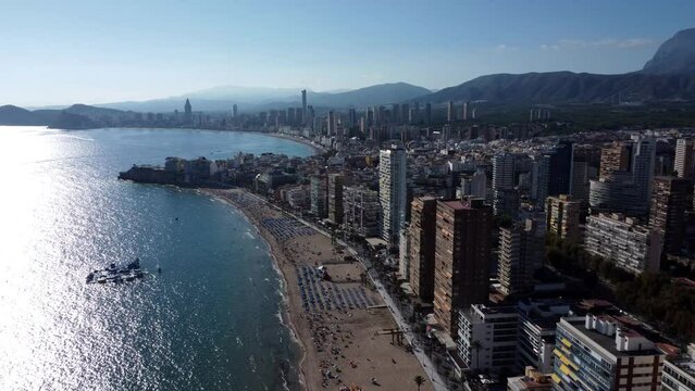 Benidorm skyline