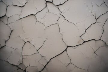 a quality stock photograph of a cracked light pastel grey or black painted wall texture background