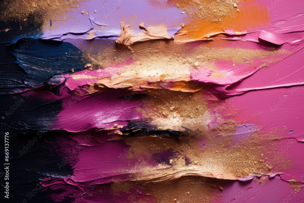 Poster abstract make up brush strokes texture background
