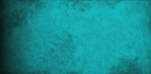 Rough light aquamarine wall surface. Minimalistic textured background 