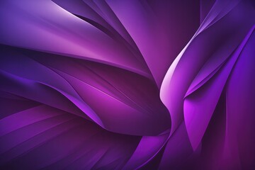 Abstract purple background with a wave pattern. Motion motive, flowing backdrop, solid color banner 