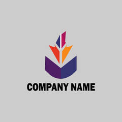 creative and unique abstract logo for business company