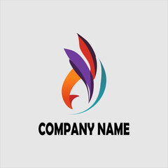 creative and unique abstract logo for business company