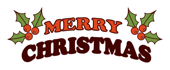 merry christmas sticker