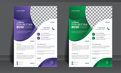 Well flyer design, Creative methods for better business