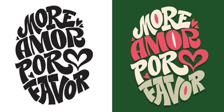 Cute funny hand drawn doodle lettering. T-shirt design, mug print.