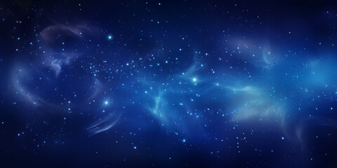 Fototapeta premium Abstract illustration of a distant galaxy in space. 