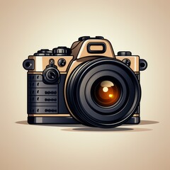 minimalistic camera pictogram
