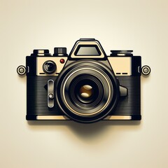 minimalistic camera logo