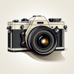 minimalistic camera logo