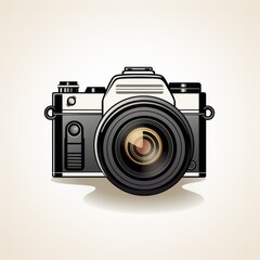 minimalistic camera icon