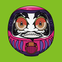 カラフルだるま（colorful Daruma）
