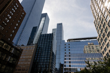 Fototapeta na wymiar view of the New York Skyline