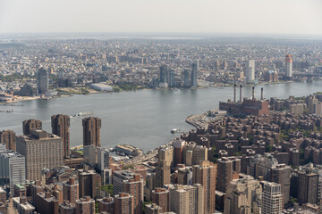 Obraz premium view of the New York Skyline