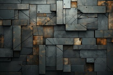 slate tile texture on a wall