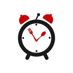 red alarm clock