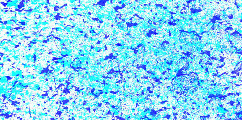 Blue and white textured hexagon glitter background  from mixied water and oil Fond bleu grunge