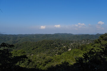 Fototapeta premium 鋸山からの景色 View from Mt.Nokogiri