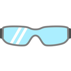 Safety Glasses Personal Protective Equipment Icon