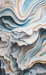 Fototapeta na wymiar Abstract marble mural wallpaper, Generative AI