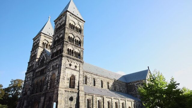 The Cathedral (Domkyrkan) in Lund, Sweden