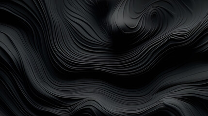 Elegant Background with dynamic black Waves.  lines texture