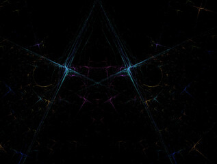 Imaginatory fractal abstract background Image