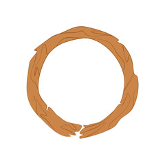 Wooden circle 