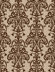 seamless damask pattern