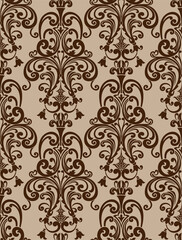seamless damask pattern