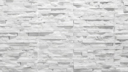 Obraz premium White brick wall background.