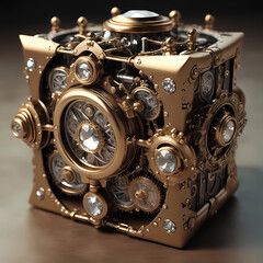 The Mysterious Golden Box, Secrets Unveiled Through Enigmatic Gears