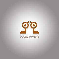 Animal Creative Monogram logo design,Unique animal logo design