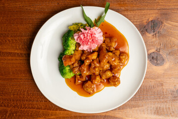 General Tso’s chicken
