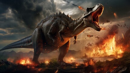 dinosaur extinction historical asteroid impact