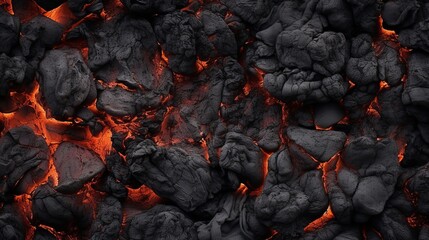 tiny molten lava rock texture, small rocks - obrazy, fototapety, plakaty