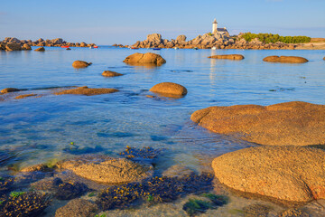 Phare de Pontusval, Brignogan-Plages, Finistère, Bretagne