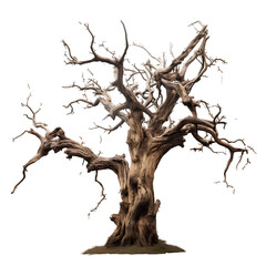 tree on a transparent background PNG for easy decorating your projects.