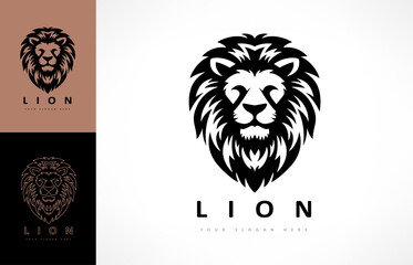 Lion logo animal vector design © Natalia Iachimova