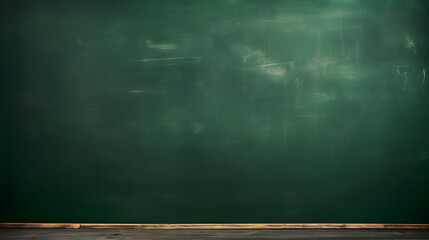 blackboard with chalk on blackboard