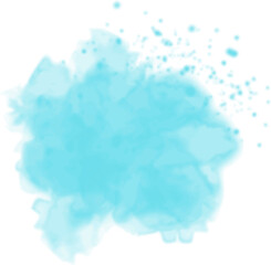abstract background watercolor blue splash 
