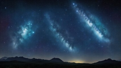 Galaxies, nebulae, and stars are the wonders of the night sky. They reveal the secrets of the universe and its creation. Generative AI