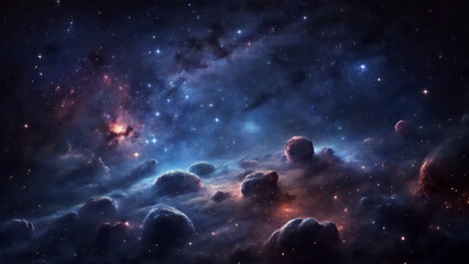 Galaxies, nebulae, and stars are the wonders of the night sky. They reveal the secrets of the universe and its creation. Generative AI